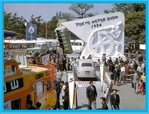 And, one of the attractions at the first Tokyo Motor Show was Mr. K's Flying And, one of the attractions at the first Tokyo Motor Show was Mr. K's Flying